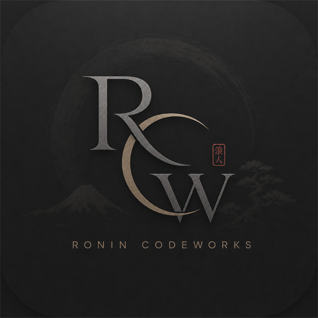 Ronin Codeworks RCW logo